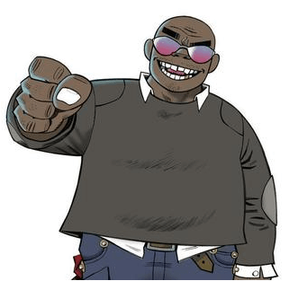 Gorillaz Russel история