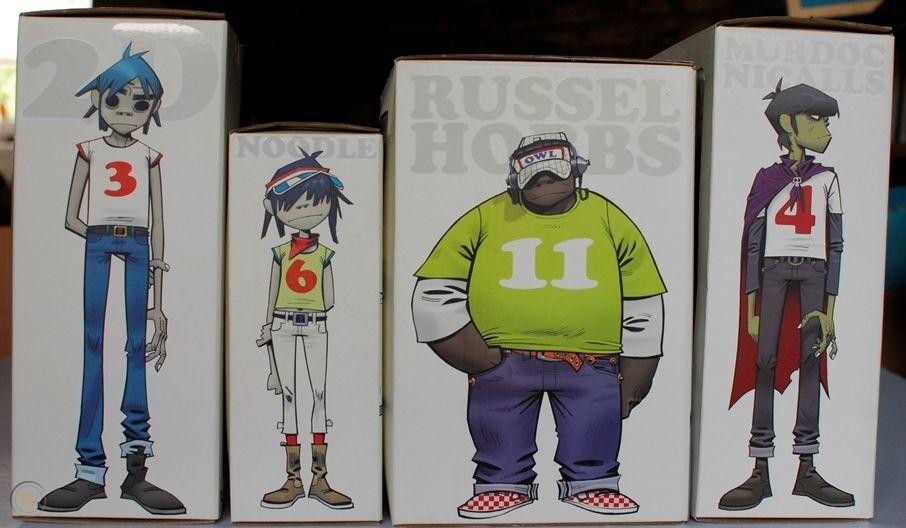 gorillaz vinyl toys