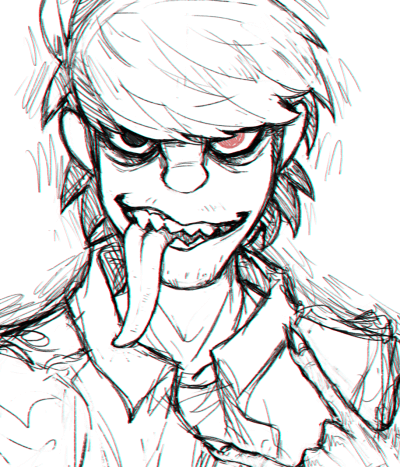 gorillaz фанарт
