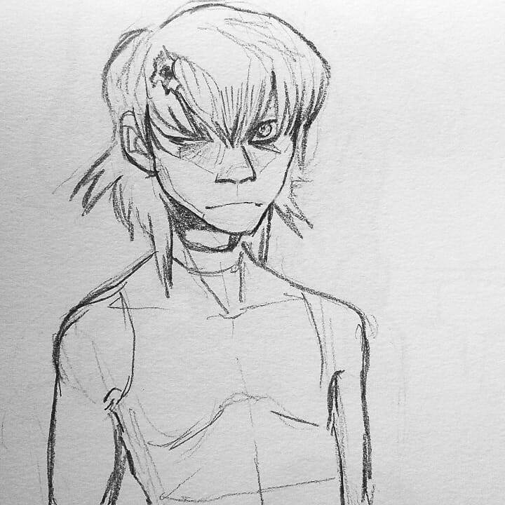 gorillaz фанарт