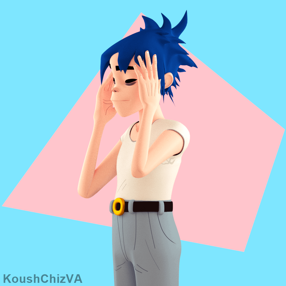 gorillaz фанарт