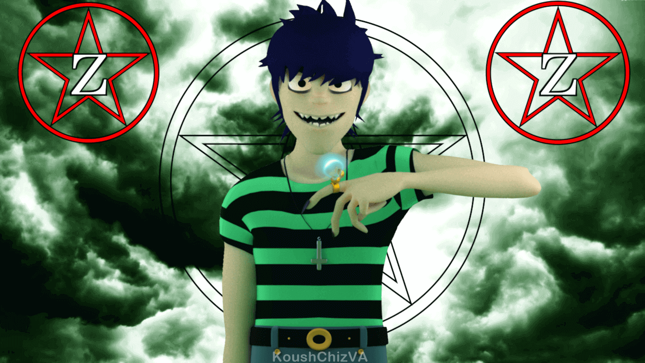 gorillaz фанарт
