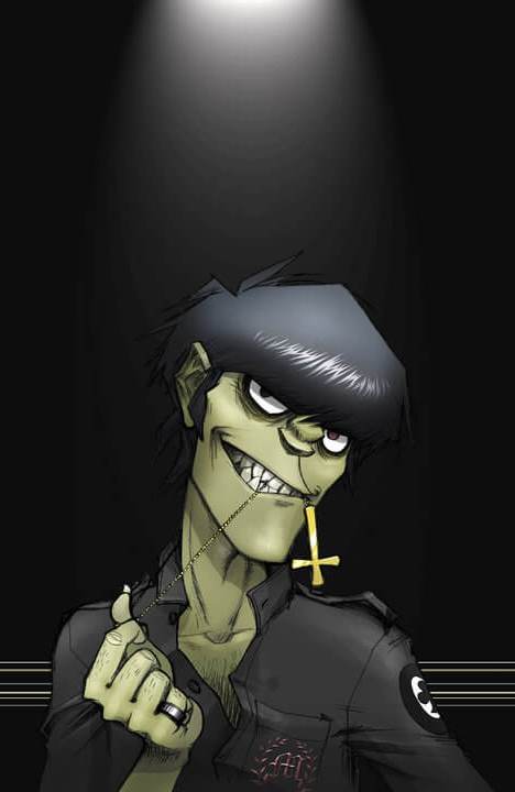 gorillaz мердок арт