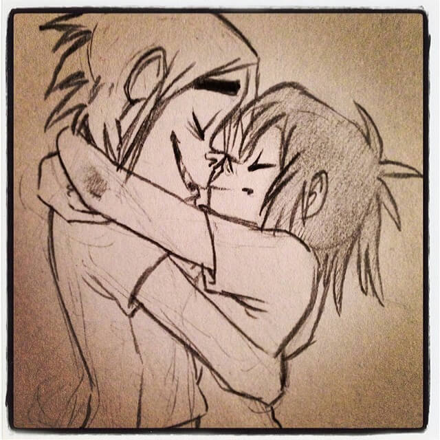 gorillaz фанарт
