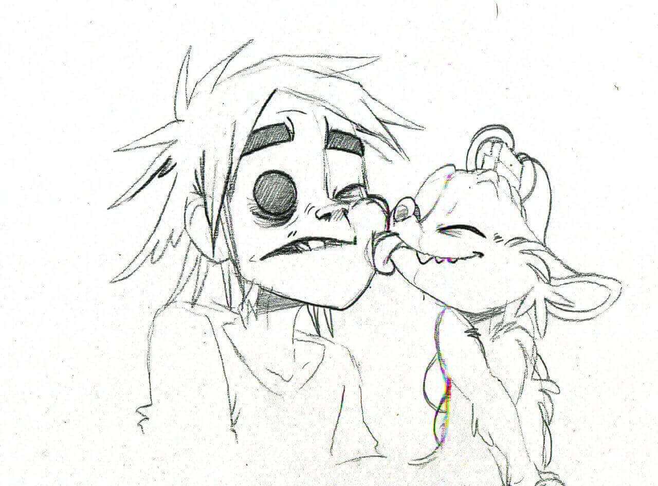 gorillaz фанарт