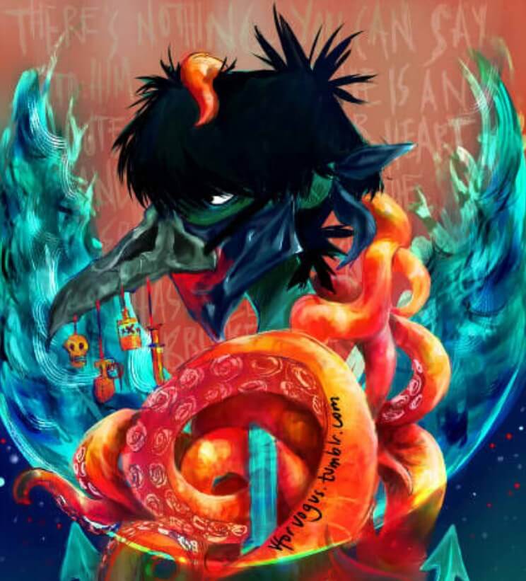gorillaz арты